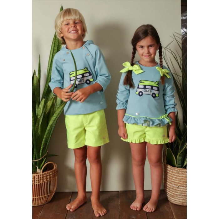 Basmarti sudadera niña surf 22184