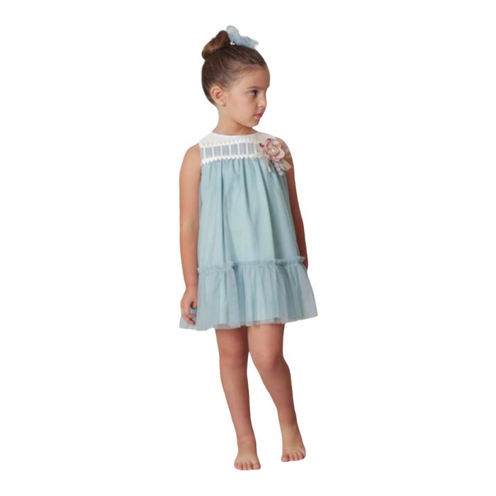 Basmarti Vestido verano infantil ceremonia talle alto Tenerife 22112