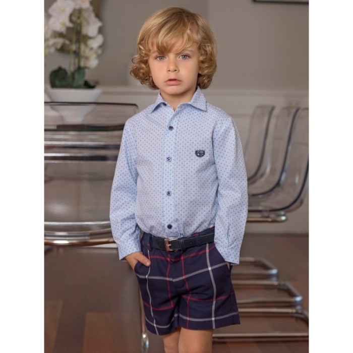 Dolce Petit conjunto niño cuadros azul marino 26/2213/2/3