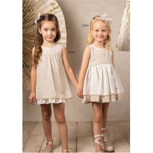 Basmarti vestido beig...