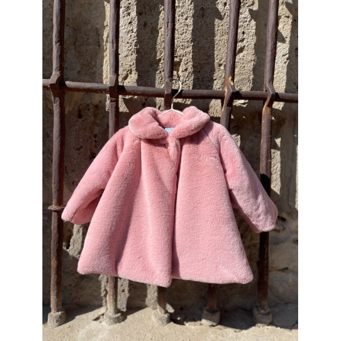 Sardon abrigo Lulu mitón rosa maquillaje bebé niña 022LA-623
