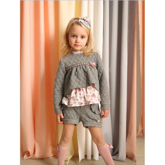 basmarti conjunto niña gris navacerrada 22454