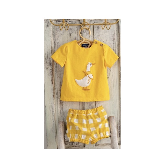 Conjunto bebé niño OCA amarillo 25063 Virginia Woolf