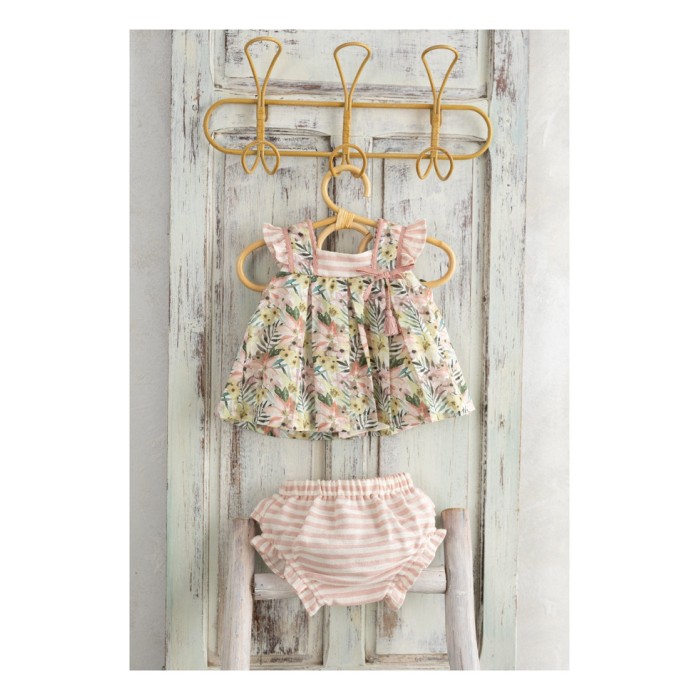 Conjunto bebé niña rosa Catalina de Aragón 25180