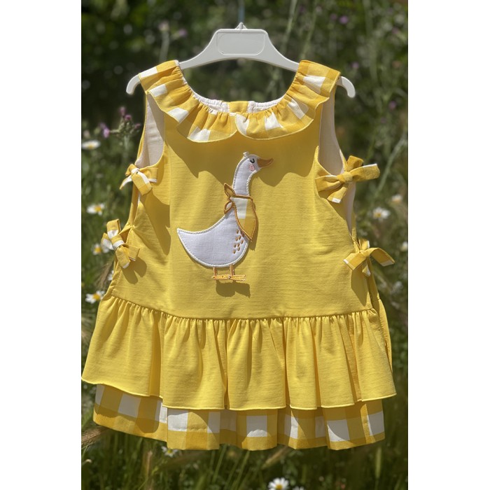 Vestido niña OCA amarillo 25072 Virginia Woolf